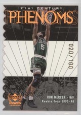 1998 Upper Deck Century Legends 21st Phenoms Collection /100 Ron Mercer #73 17a5