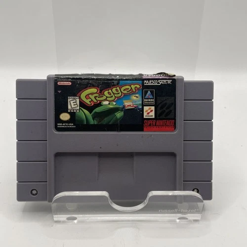 Frogger (Super Nintendo SNES, 1997) Cartridge Only Tested Working Free Shipping!