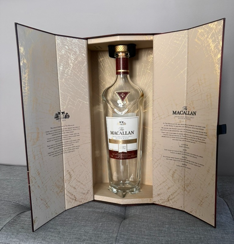 The Macallan Rare Cask 2021 Release Single Malt Scotch, Empty