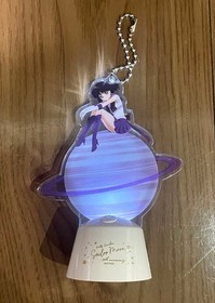 Sailor Moon Super Sailor Saturn Flash Acrylic Keychain Official 30th Anniversary