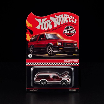 #ad Hot Wheels 1992 GMC Typhoon RLC Exclusive Red $104.16