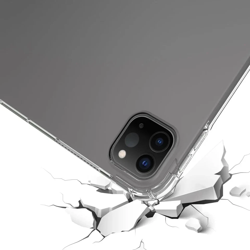 Case + Tempered Glass Protector For iPad Air 5 4 11th 10th 9th Mini 6 7 Pro 13 - Image 3 of 4