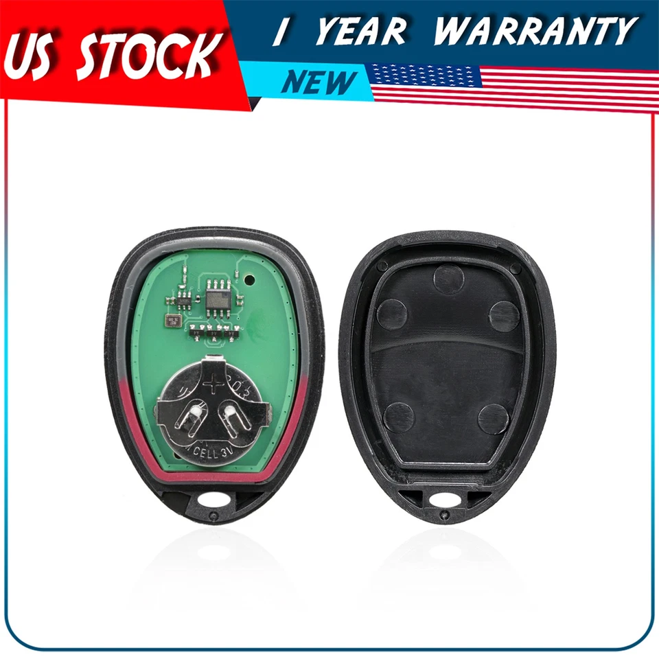 Remote Car Fob + Key For GMC Acadia Yukon Chevrolet Traverse Tahoe OUC60270 - Изображение 3 из 4