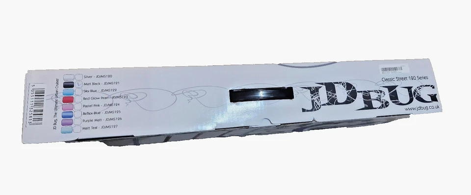 JD Bug Classic Street 120 Pink Kids Foldable Scooter - Image 3 of 4