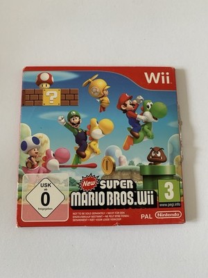 New Super Mario Bros. Wii (Nintendo Wii, 2009) - Spiel in Pappschuber
