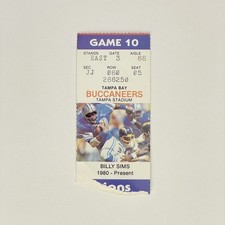 Tampa Bay Buccaneers vs Detroit Lions 11/23/1986 NFL Ticket, Billy Sims