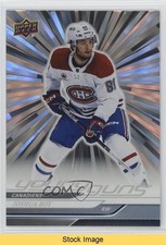 2024-25 Upper Deck Series 1 Young Guns Outburst Silver Joshua Roy #246 READ 1l4x