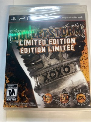 Bulletstorm - Limited Edition PS3 (Brand New Factory Sealed) CASE FRESH**  
