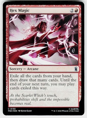 Hex Magic Foil U Marvel Super Heroes 133 NM