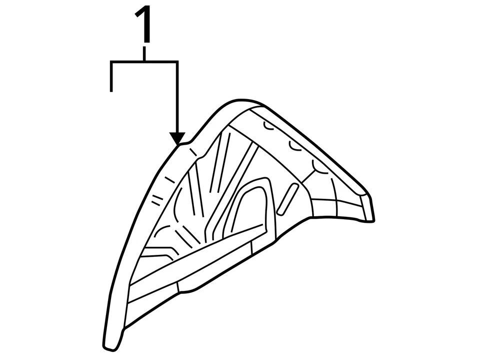 Buick Pontiac Rendezvous 2001-2007 panel aztek ASM RR con H INR 88897595 - NUEVO Foto 3 de 3