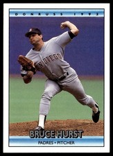 1992 Donruss Bruce Hurst San Diego Padres #123