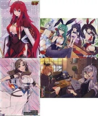 [Used] Clear file collection Special B5 clear file set of 4 with newly written