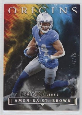 2022 Panini Origins Silver 27/75 Amon-Ra St Brown #32 0rd2