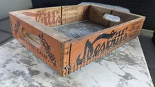 Vintage Nesbitt’s Orange Soda Wood Crate Box, San Diego CA.