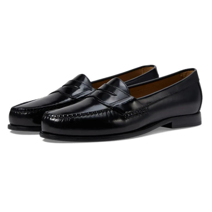 Zapatillas De Cuero De Interior Para Mujer Mocasín Tradicional