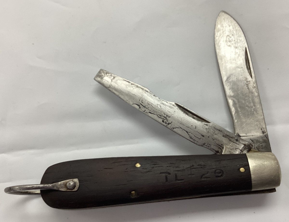 Vintage Ulster TL-29 Electrician Knife USA Lineman Pocket Knife