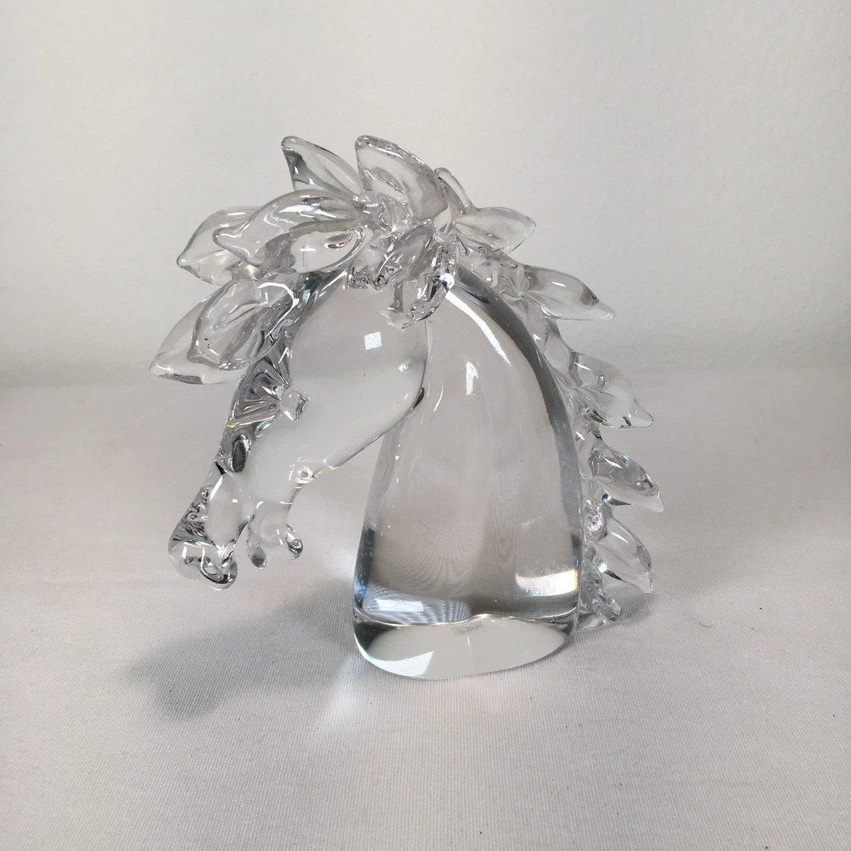 MURANO GLASS ムラノ SILVER 925 馬車 オブジェ Murano Horse In Italian Art Glass for sale | eBay