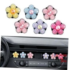 Flower Air Vent Clip Accessories Cute Car Accessories For Women Girly Car Flower Air Vent Clip Accessories Cute Car Accessories For Women Girly Car