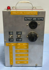 Isolation Transformer 250 Watts Output Multi-Tap 97V-134V AC Power Supply