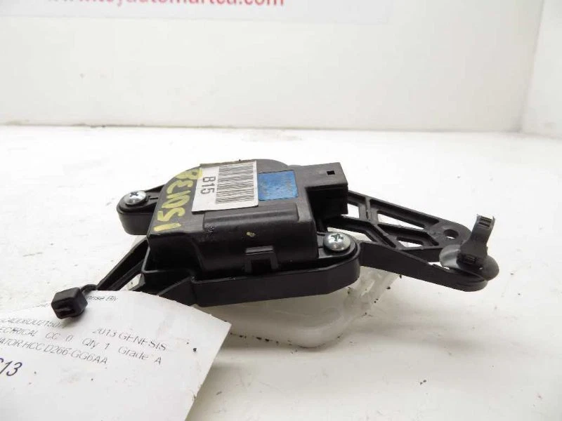 2013 HYUNDAI GENESIS HVAC ACTUATOR HCC D266-GG6AA Foto 3 de 4