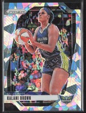 2024 Panini Prizm WNBA #29 Kalani Brown Ice Prizms
