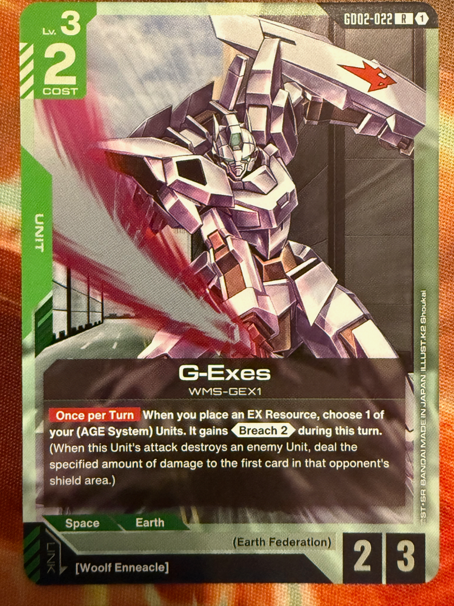 Gundam Card Game GD02 Dual Impact 