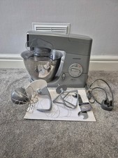 Kenwood Chef Classic KM331 Food Mixer Machine (Silver) with Attachments