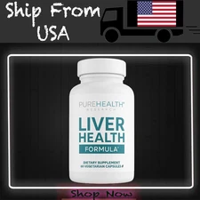 Pure Health Research Liver Health Vitamins - 60 Capsules FREE SHIPPING ORIGINAL
