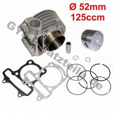 ZYLINDER KIT 152QMI 125ccm  für CHINA ROLLER SCOOTER MOPED BUGGY MOTORRAD GY6 
