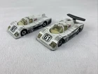 Vintage Matchbox  Sauber Group C Racer - White Castrol #61 - Macau 1984 Lot Of 2