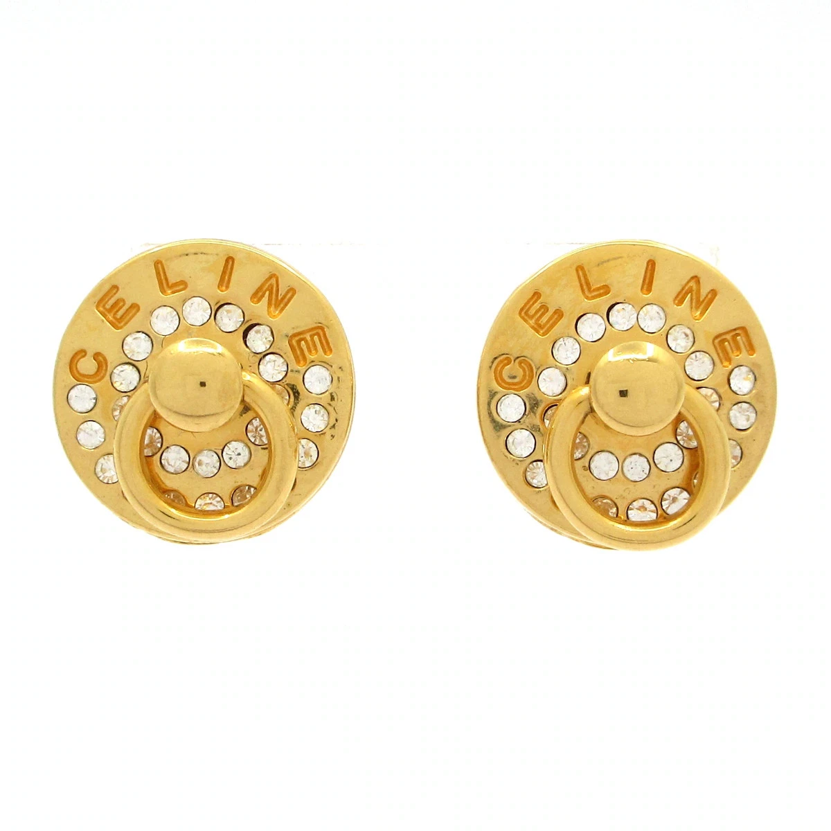 Celine Clip - On Fashion Earrings for sale | eBay