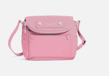Marc Jacobs Preppy Nylon Mini Natasha Crossbody Bag – Bubblegum
