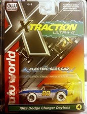69 Dodge Charger Daytona iWheel Auto World HO Slot Car XTraction