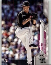 2020 Topps Update Phillip Diehl Rookie #U-16 RC Colorado Rockies