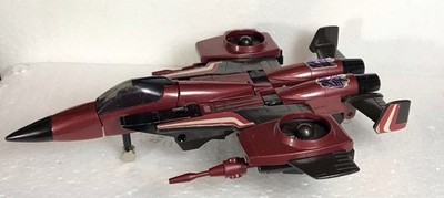 Vintage 1985 G1 Transformers Seekers Decepticon Thrust Jet Figure