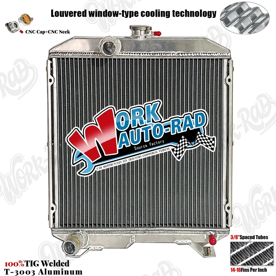 #17355-72060 Radiator Fits Kubota L2850 L3250 L2850DT L2850DT-GST L2850F L3250DT - Image 2 of 4