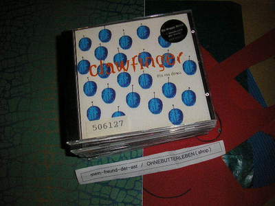 CD Metal Clawfinger - Pin Me Down - 4 Song MCD WEA +press kit