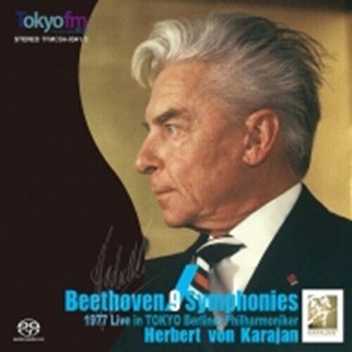 Karajan BPO Beethoven 9 Symphonies 1977 Live in TOKYO 2 SACD Karajan BPO Beethoven 9 Symphonies 1977 Live in TOKYO 2 SACD