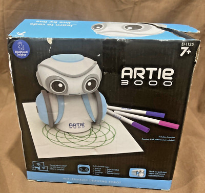Artie 3000 the Coding & Drawing Robot, STEM Toy, Gift for Boys & Girls NEW