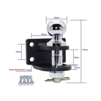 Anhängerkupplung,Trailer Hitch 2'' Anschraub Adapter Universal für Pickup-Trucks