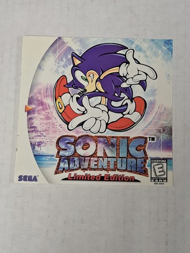 Sonic Adventure: Limited Edition Sega Dreamcast, 1999 Not Mint Rare - Picture 10 of 10