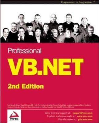 Professional VB.NET, 2nd Edition by Matthew Reynolds