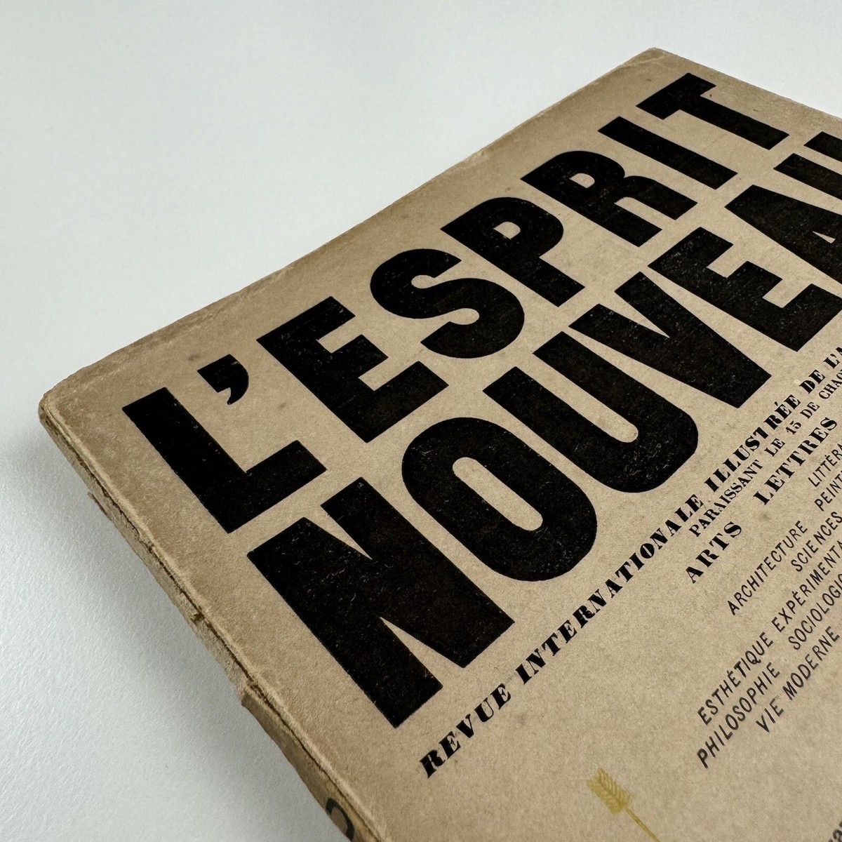 L'Esprit Nouveau journal | Issue No. 4 1924 | Amédée Ozenfant and