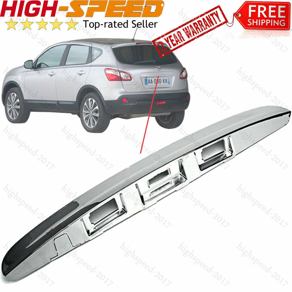 Tirador del portón trasero cromado 90812JD00H para NISSAN Qashqai +2 I J10 07-13