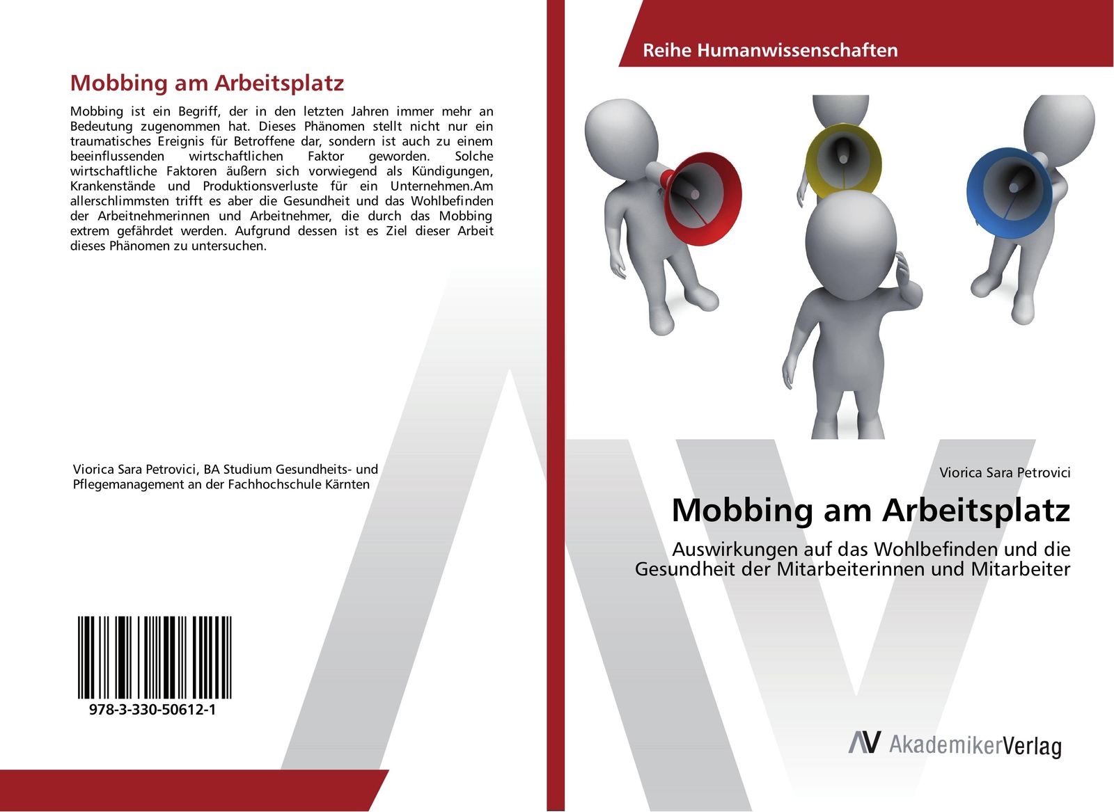 Thumbnail - Mobbing Am Arbeitsplatz | Buch | 9783330506121