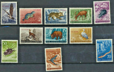 Trieste Zone B Scott #93 - 103 Mint NH Set of 11 1954 Overprints ANIMALS - BIRD
