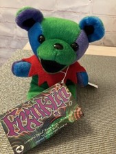 Grateful Dead Bean Bear By Liquid Blue Franklin New with tags
