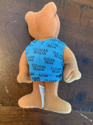 Vintage Sugar Bear 5” Mini Plush! Post Cereal Super Sugar Crisp