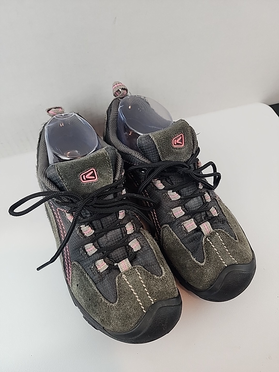 Scarpe da trekking Keen Trail donna 6 grigie rosa stringate top basse