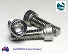 M4 M5 M6 Hex Socket Cap Head Allen Key Screw Bolt Bolts Screws Stainless Steel